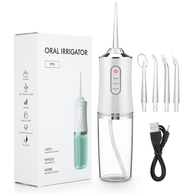 waterproof irrigator dental cleaner