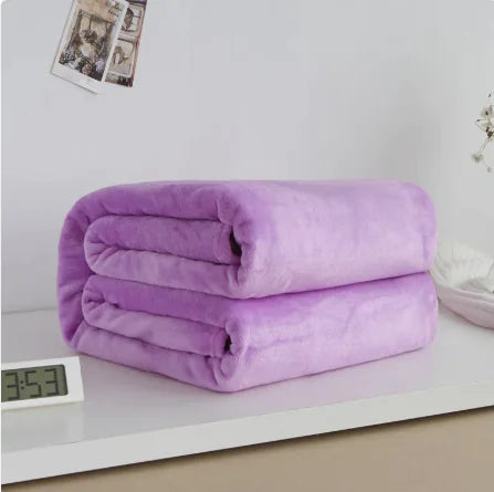 ultra-soft flannel blanket