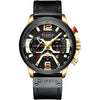 Gold Black Watch