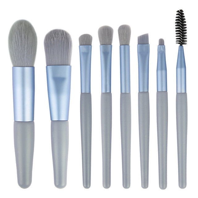 8pcs makeup brushes set