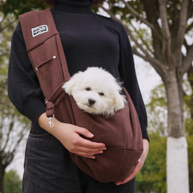 pet crossbody carrier bag