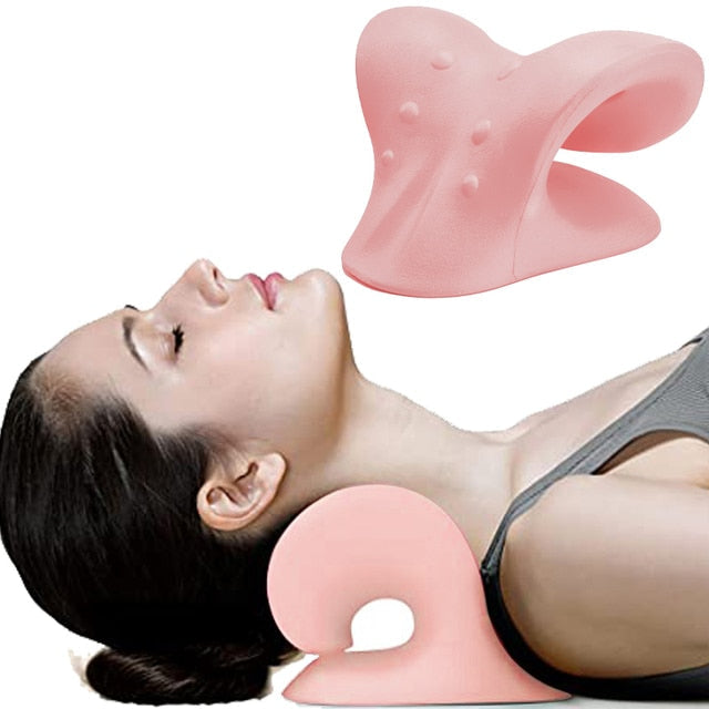 neck shoulder stretcher pillow