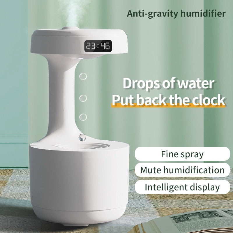 led  water drop humidifier diffuser