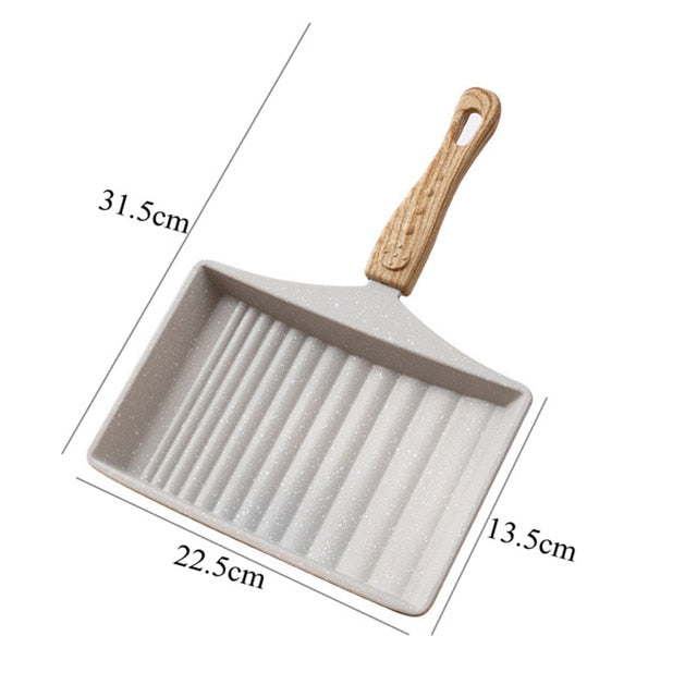 non-stick wave bottom saucepan