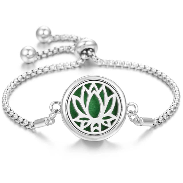 stainless steel perfume bracelet