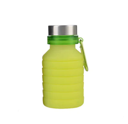 collapsible silicone water bottle