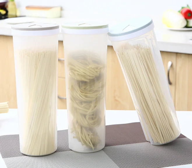plastic pasta storage box