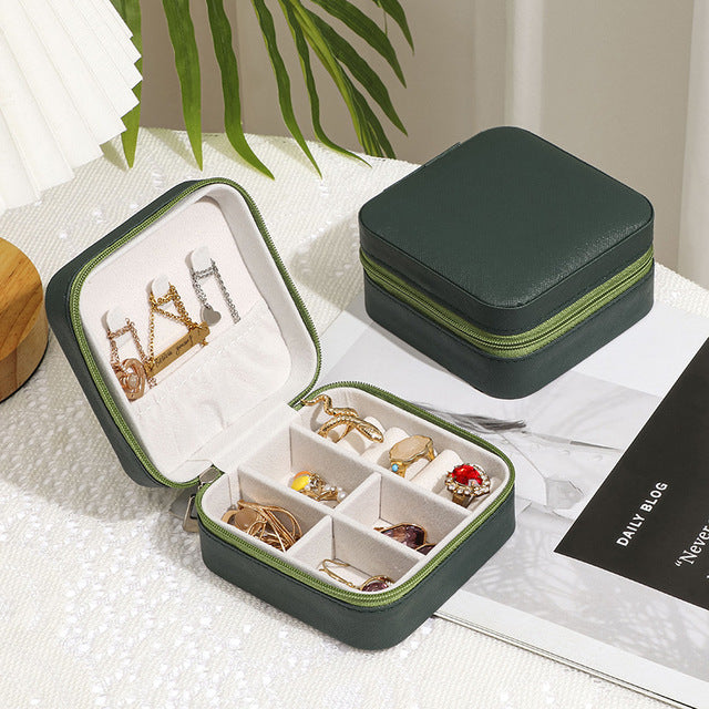 jewelry zipper box storage