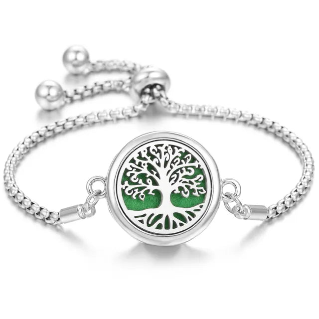 stainless steel perfume bracelet