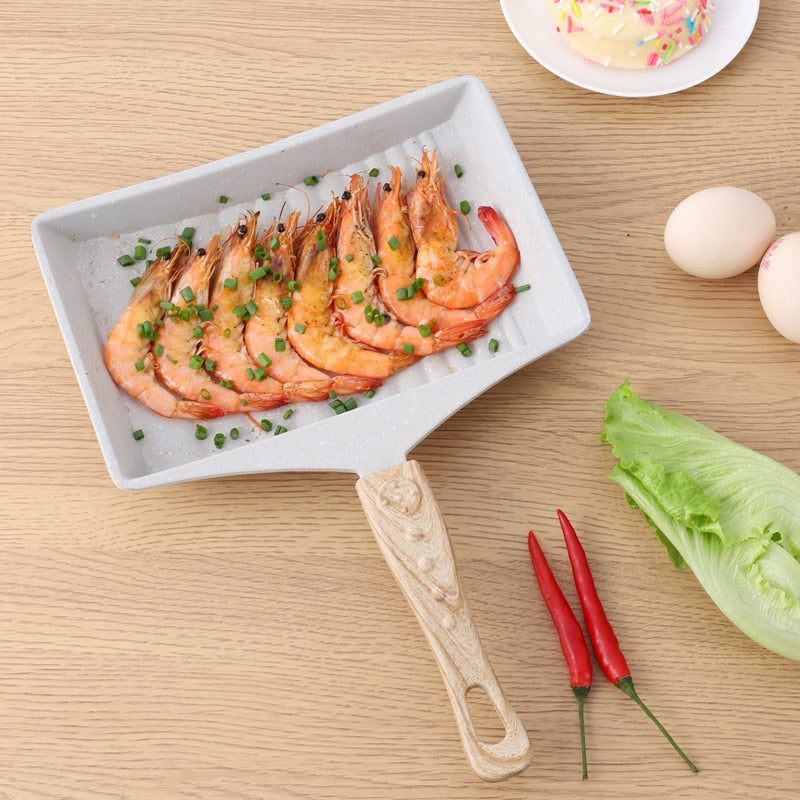 non-stick wave bottom saucepan