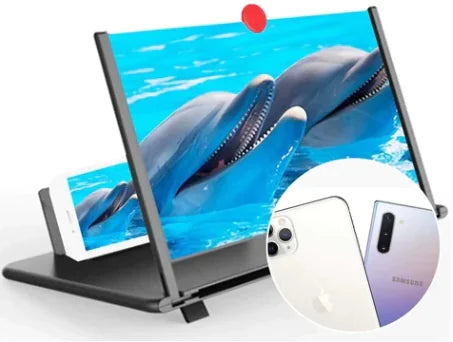 pull-out phone screen magnifier