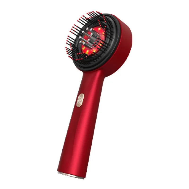 electric scalp massage comb – red light & hair care
