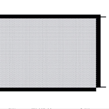 black foldable protection pet safety gate