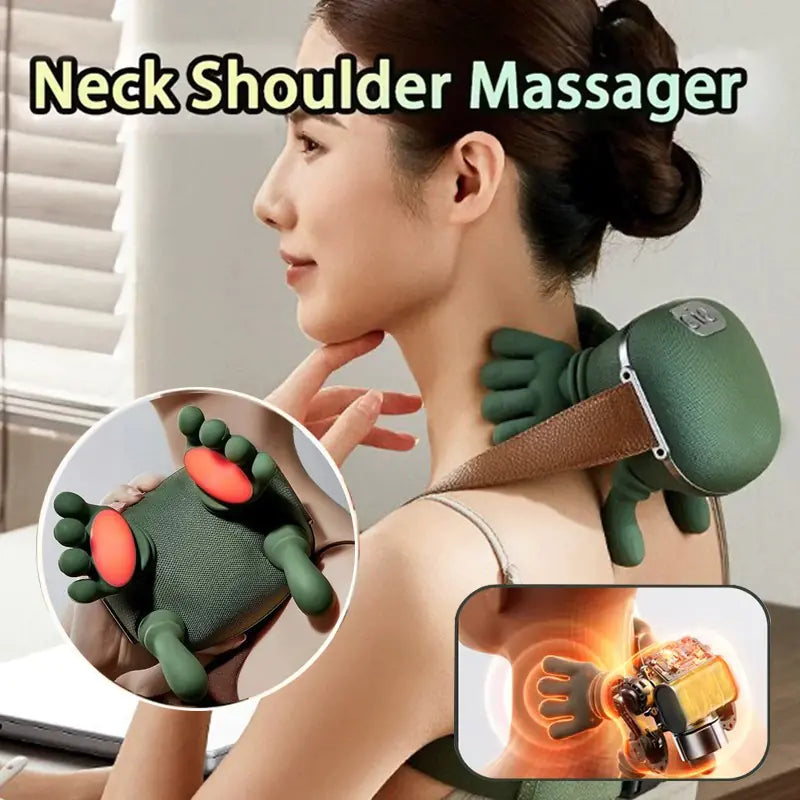 wireless neck & shoulder massager
