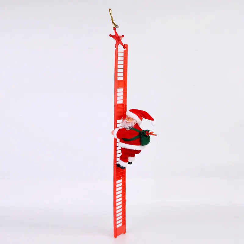 santa claus climbing toy