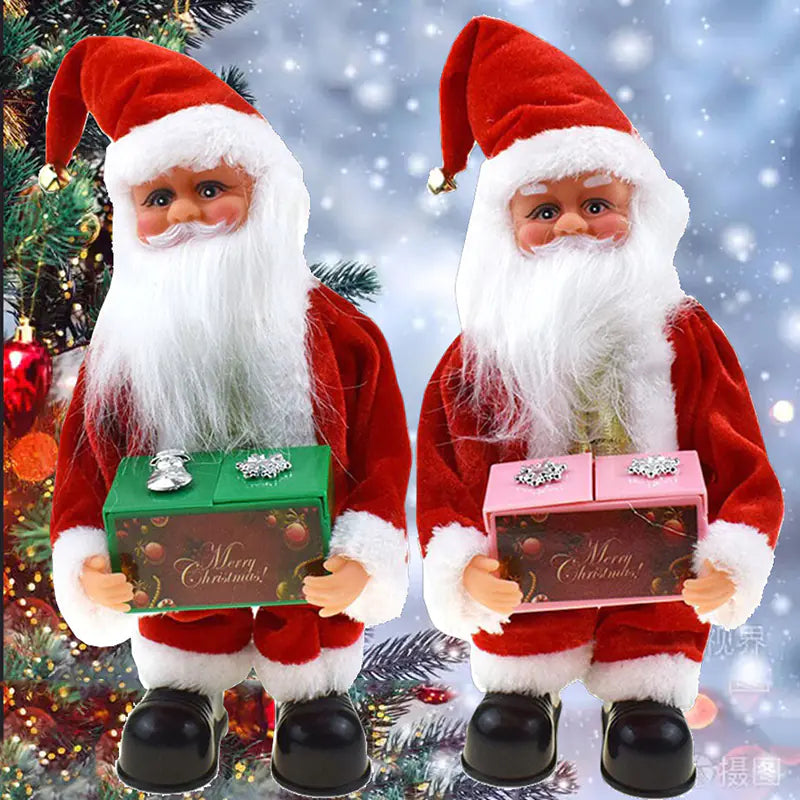 santa claus climbing toy