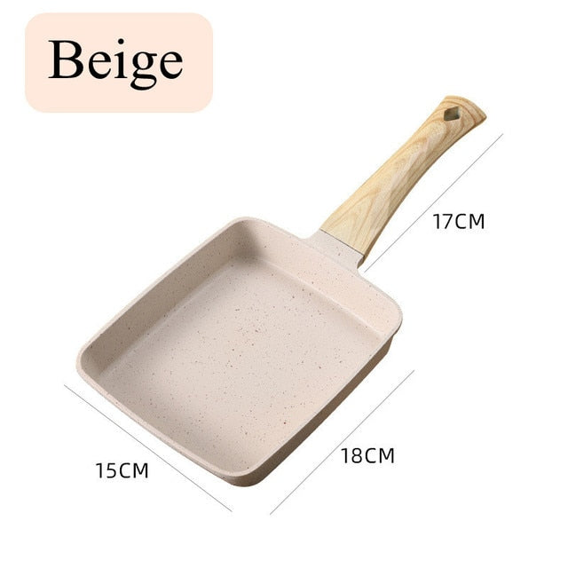 non-stick wave bottom saucepan
