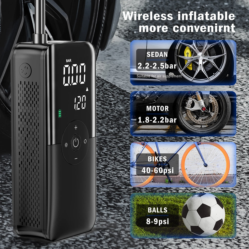 portable inflator pump