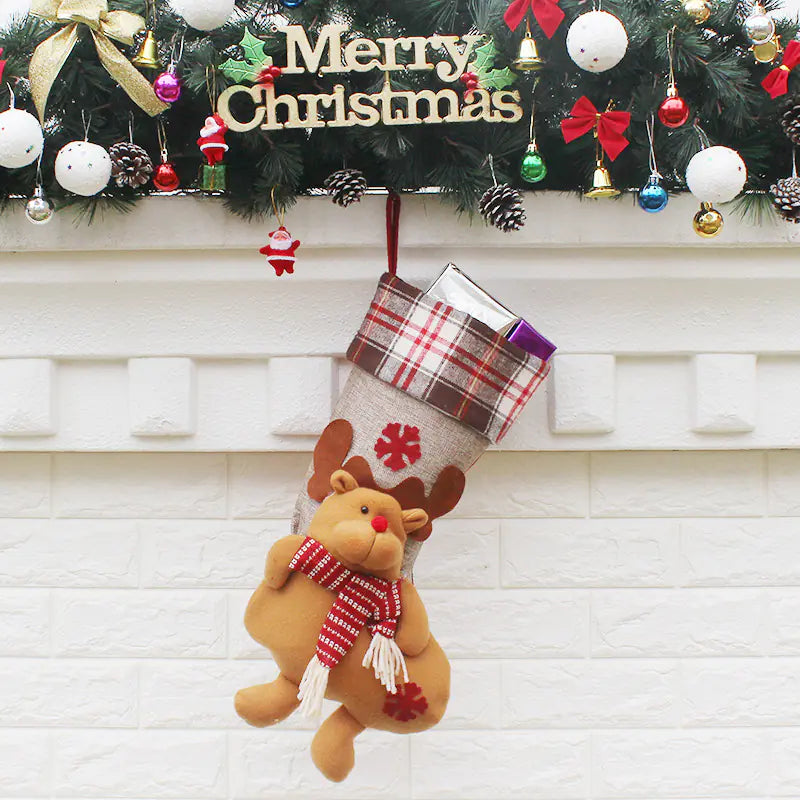 christmas stocking gift bag