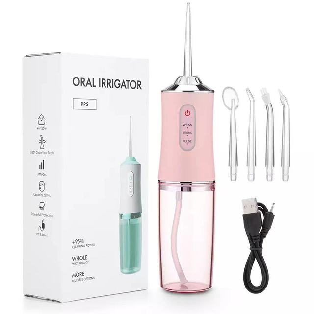 waterproof irrigator dental cleaner