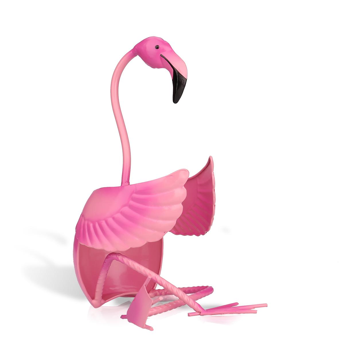 flamingo wine holder