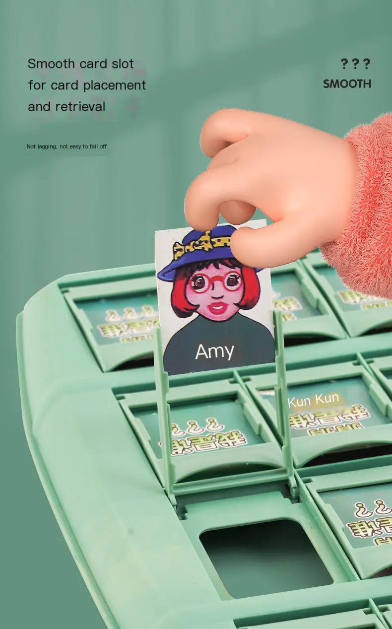 guess who? logic card game