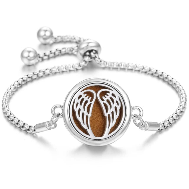 stainless steel perfume bracelet