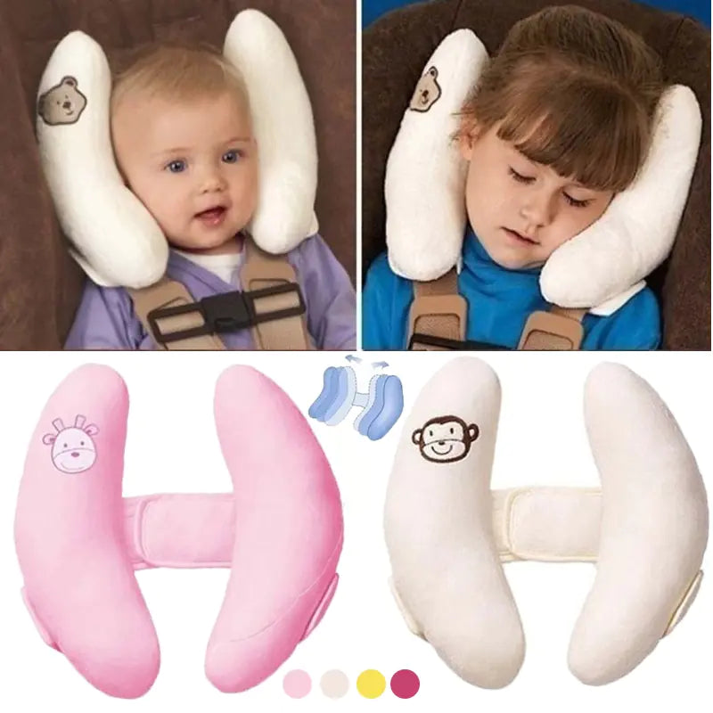 baby travel head support pillow