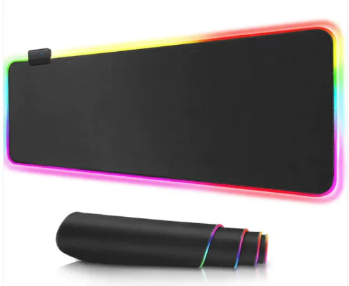 led rgb luminous mouse pad